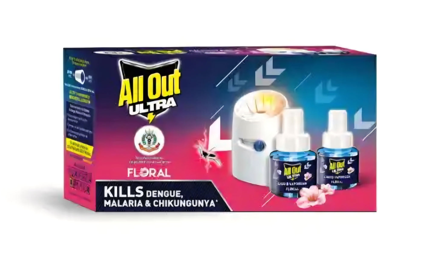 All Out Ultra Floral Refills 2x 45ml Heater