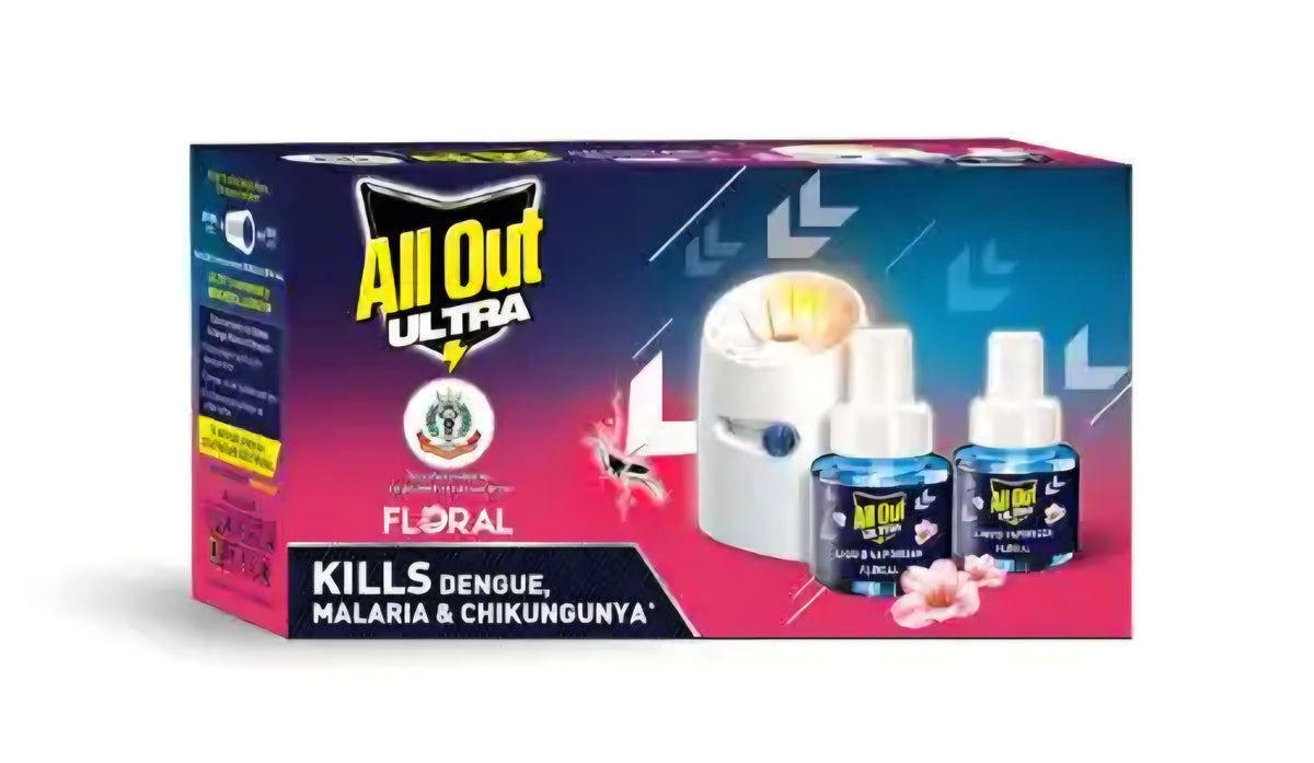 All Out Ultra Floral Refills 2x 45ml Heater