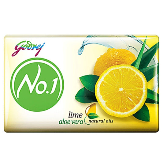 Godrej No 1 Lime Aloe Veera Bathing Soap 45g Pack of 4