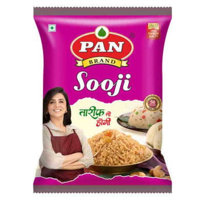 Pan Sooji Rich In Nutrients Protien 500g