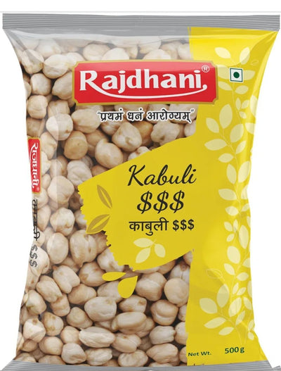 Rajdhani Kabuli Chana Triple Bold 500g