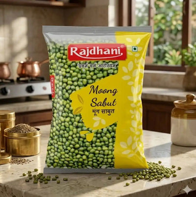 Rajdhani Moong Dal Sabut 500g