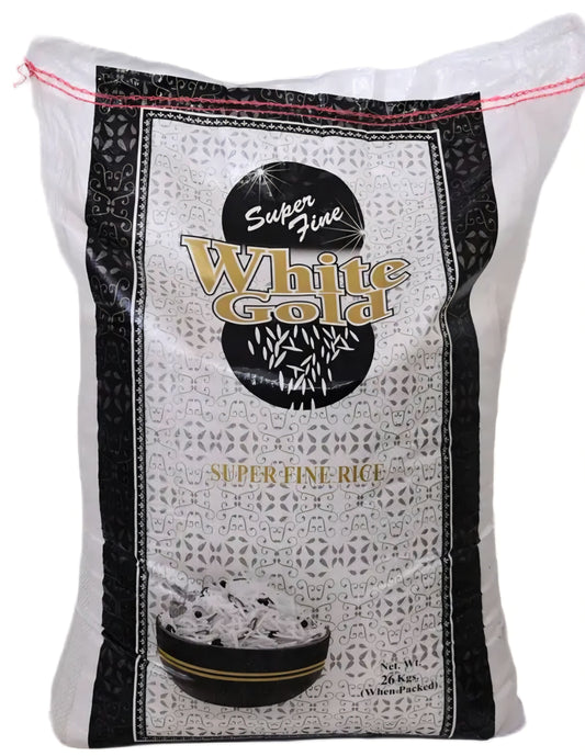 Loose White Gold Sella Rice