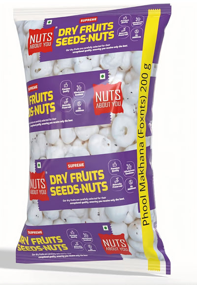 Nuts About You Phool Makhana 200g
