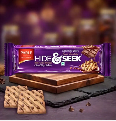 Parle Platina Hide Seek Chocolate Chip Cookies 115g Pouch