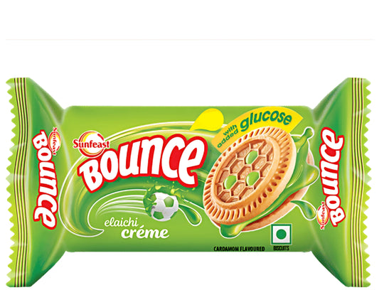 Sunfeast Bounce Biscuits Elachi Creme 30g