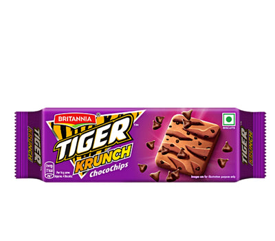 Britannia Tiger Krunch Chocolate Biscuits 63g