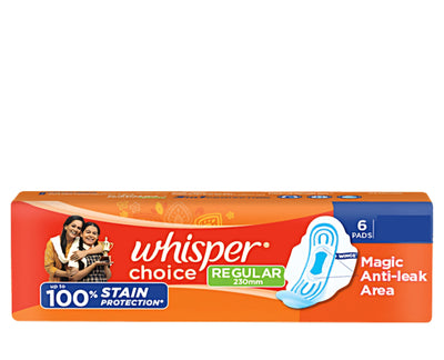 Whisper Choice Magic Anti Leack Area 6 pcs