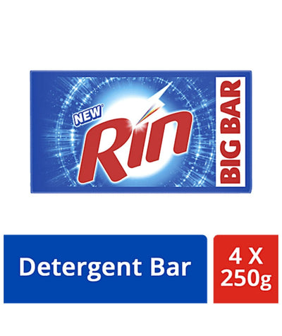 Rin Detergent Bar 1 kg (4x250 g)
