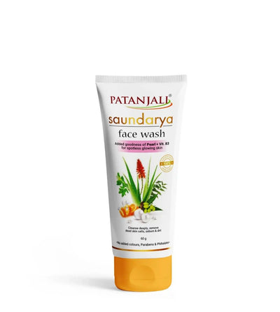 PATANJALI SAUNDARYA FACE WASH 60 G